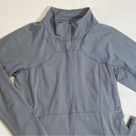 Soybu Athleisure Gray Yoga Set Pants and Pleated Peplum Jacket Women’s SZ small - Picture 8 of 16